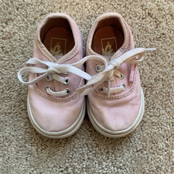 light pink vans toddler